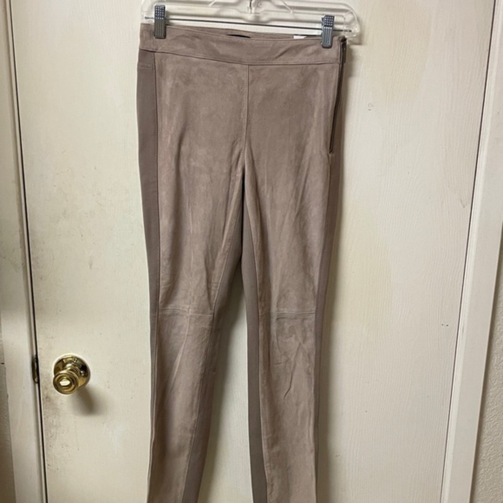 White House black market Suede The leggings